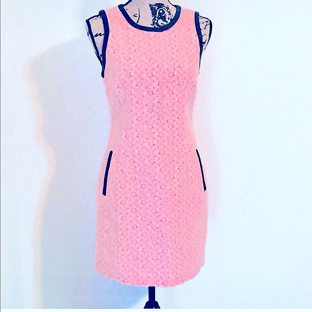 🔥Pink & White Sleeveless Dress